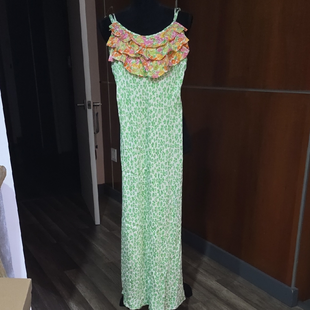 RIXO Multicolor Floral Dress